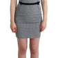 GF Ferre Chic Monochrome Sheath Dress with Belted Waistline