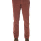 Jacob Cohen Burgundy Cotton Men Jeans