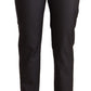 Dolce & Gabbana Elegant Tailored Virgin Wool and Silk Pants