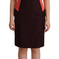 CO|TE Multicolor V-Neck Sleeveless Sheath Dress