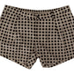 Dolce & Gabbana Elegant Polka Dot Cotton Shorts