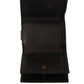 Dolce & Gabbana Elegant Leather Trifold Multi Kit with Strap