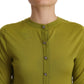 Dolce & Gabbana Apple Green Cashmere Cardigan - Luxe Comfort