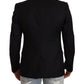 Dolce & Gabbana Exclusive Black Virgin Wool Blazer