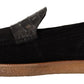 Dolce & Gabbana Elegant Black Alligator Leather Loafers