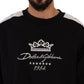 Dolce & Gabbana Elegant Crown 1984 Crewneck Sweater