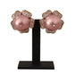 Dolce & Gabbana Elegant Floral Crystal Pearl Clip-On Earrings