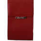 Dolce & Gabbana Red Leather Universal Phone Pocket Case