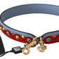 Dolce & Gabbana Elegant Multicolor Leather Shoulder Strap