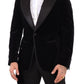 Dolce & Gabbana Elegant Single Breasted Velvet Blazer