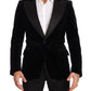 Dolce & Gabbana Elegant Single Breasted Velvet Blazer