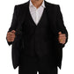 Dolce & Gabbana Sicilia Slim Fit Black Suit Ensemble