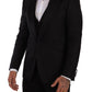 Dolce & Gabbana Sicilia Slim Fit Black Suit Ensemble