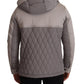 Dolce & Gabbana Elegant Lightweight Gray Windbreaker Jacket