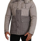 Dolce & Gabbana Elegant Lightweight Gray Windbreaker Jacket