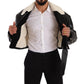 Dolce & Gabbana Elegant Shearling Biker Jacket