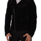 Dolce & Gabbana Sleek Black Cotton Biker Jacket