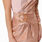 Glamorous One-Shoulder Lurex Dress by Elisabetta Franchi