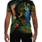 Dolce & Gabbana Jungle Print Crew Neck Cotton Tee