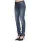 Jacob Cohen Chic Slim Fit Cotton Jeans with Artisanal Flair