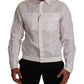 Dolce & Gabbana Elegant Italian White Cotton Shirt