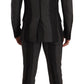 Dolce & Gabbana Elegant Striped Three-Piece Suit