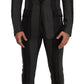 Dolce & Gabbana Elegant Striped Three-Piece Suit