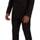 Dolce & Gabbana Elegant Purple Wool 3-Piece Men's Suit