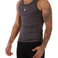 Dolce & Gabbana Sleek Dark Grey Cotton Tank Top