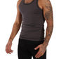 Dolce & Gabbana Sleek Dark Grey Cotton Tank Top