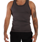 Dolce & Gabbana Sleek Dark Grey Cotton Tank Top