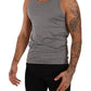 Dolce & Gabbana Elegant Melange Grey Tank Top T-Shirt