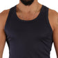 Dolce & Gabbana Navy Blue Modal Silk Tank Top Tee