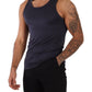 Dolce & Gabbana Navy Blue Modal Silk Tank Top Tee