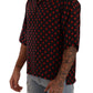 Dolce & Gabbana Elegant Silk Polka Dots Button-Down Shirt