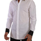 Dolce & Gabbana Elegant Gold Cotton Dress Shirt