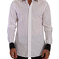 Dolce & Gabbana Elegant Gold Cotton Dress Shirt