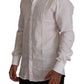 Dolce & Gabbana Elegant White Cotton Dress Shirt - Slim Fit