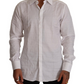 Dolce & Gabbana Elegant White Cotton Dress Shirt - Slim Fit