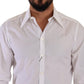 Dolce & Gabbana Elegant White Cotton Dress Shirt - Slim Fit