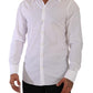 Dolce & Gabbana Elegant White Cotton Dress Shirt - Slim Fit