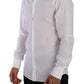 Dolce & Gabbana Elegant White Cotton Dress Shirt - Slim Fit