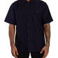 Dolce & Gabbana Elegant Navy Blue Button-Down Casual Shirt