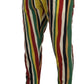 Dolce & Gabbana Elegant Striped Skinny Pants