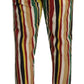 Dolce & Gabbana Elegant Striped Skinny Pants