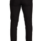 Dolce & Gabbana Elegant Skinny Tuxedo Trousers