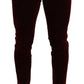 Dolce & Gabbana Bordeaux Slim Fit Skinny Jeans