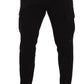 Dolce & Gabbana Sleek Skinny Cargo Pants in Timeless Black