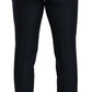 Dolce & Gabbana Elegant Slim Fit Cashmere-Silk Dress Pants