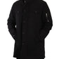 Dolce & Gabbana Elegant Black Parka Hooded Jacket